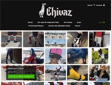 Tablet Screenshot of chivazwear.com